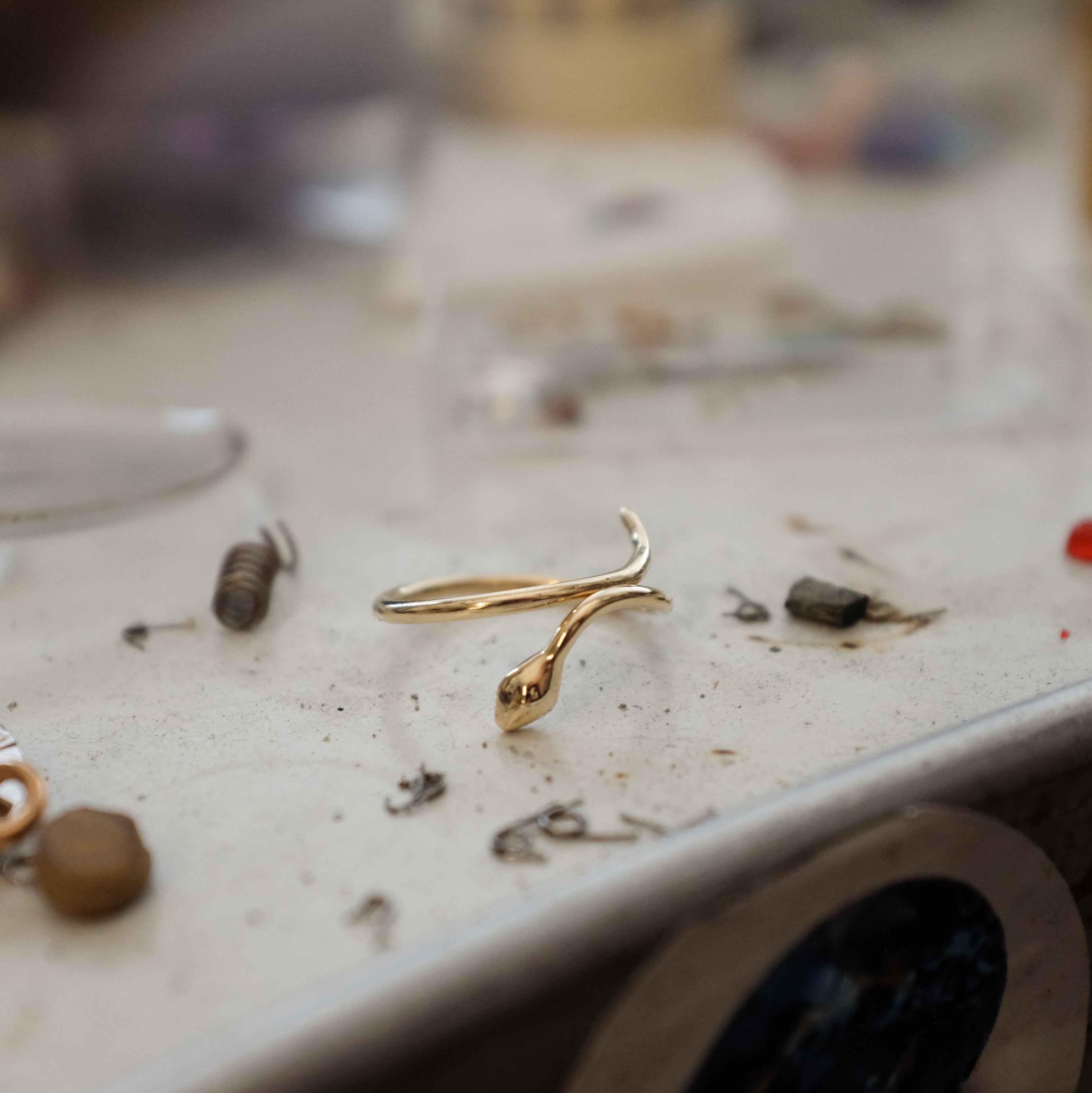 SINGLE SNAKE RING
