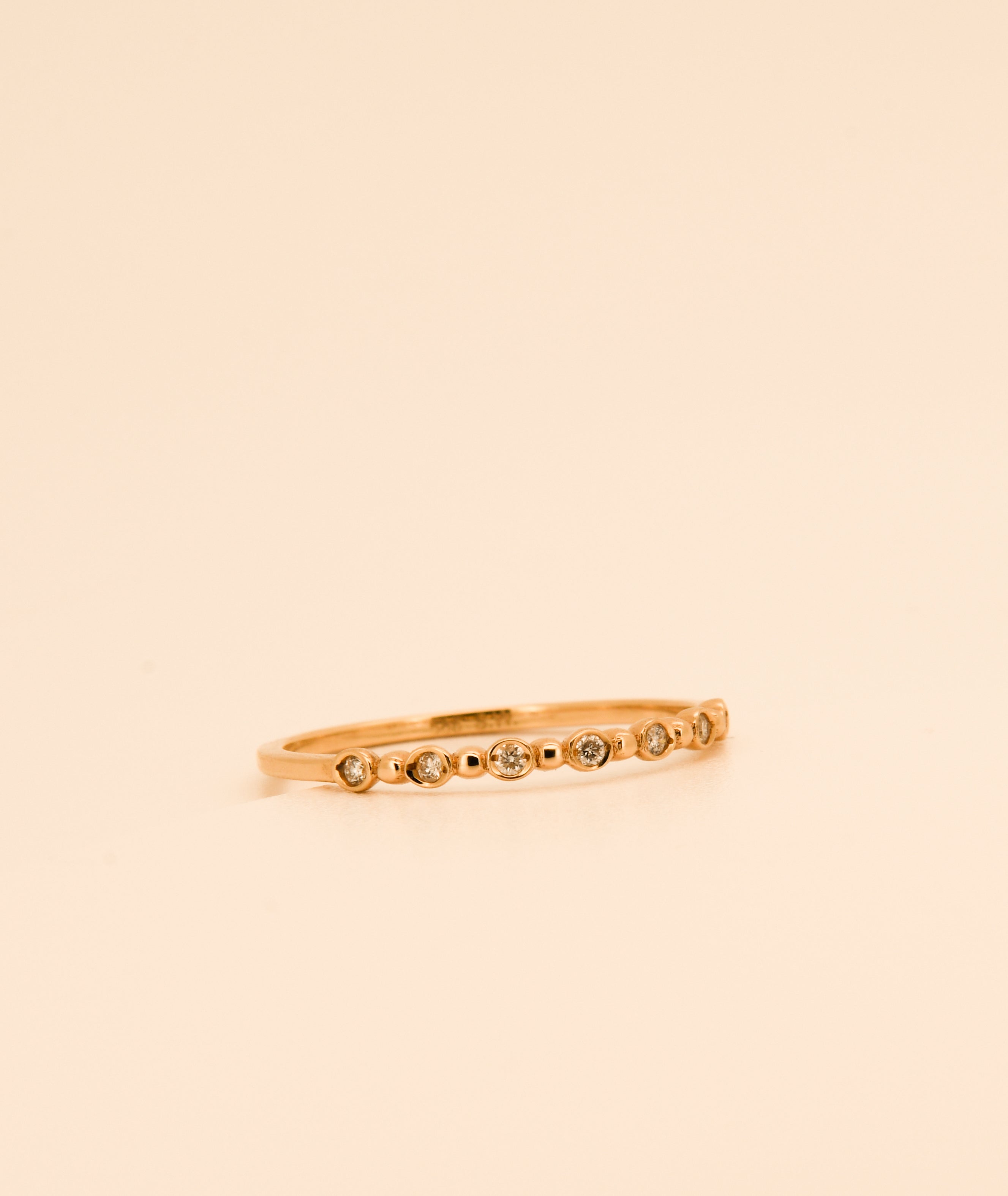 Diamond small ring
