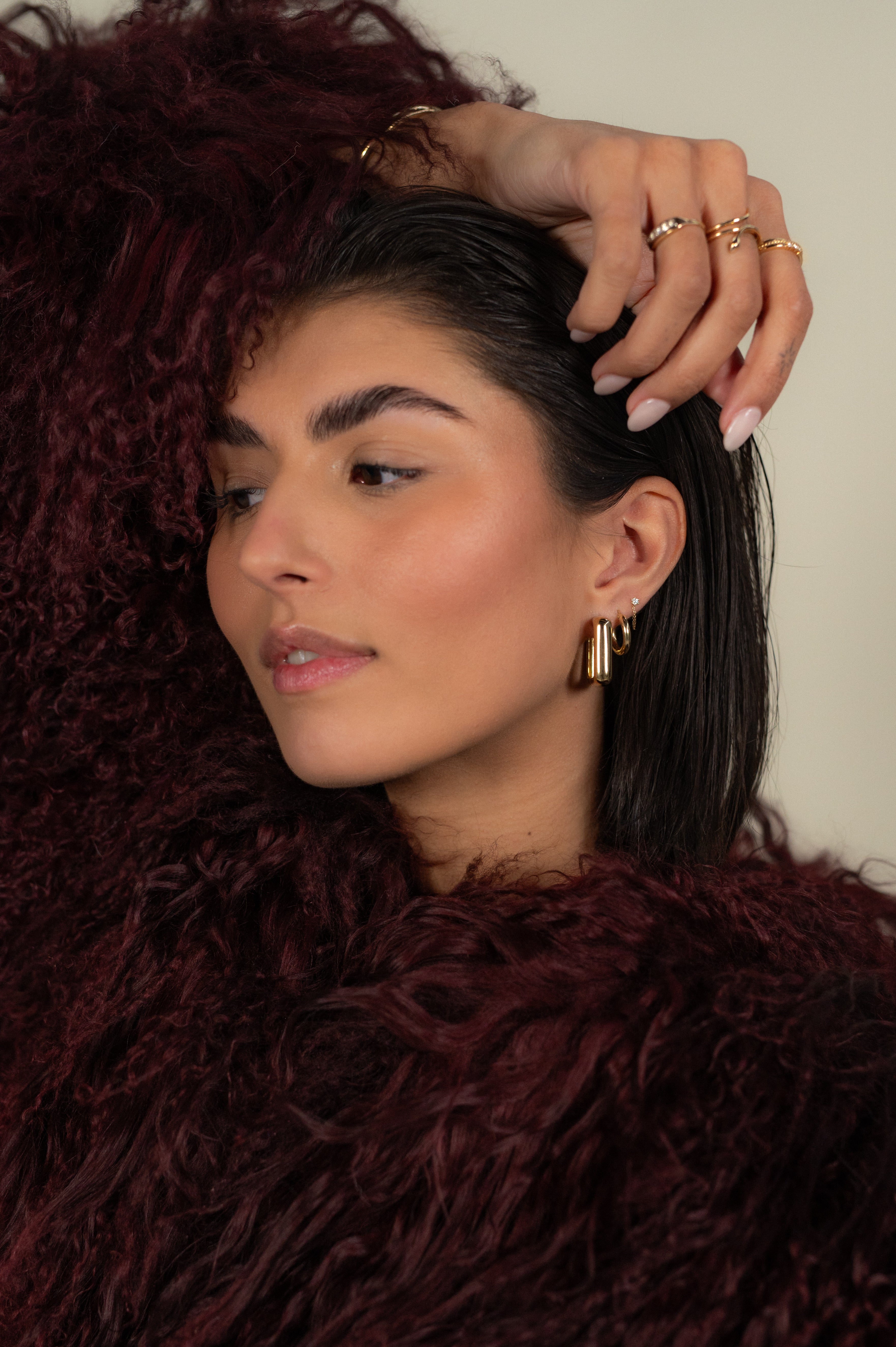 SQUARE HOOPS