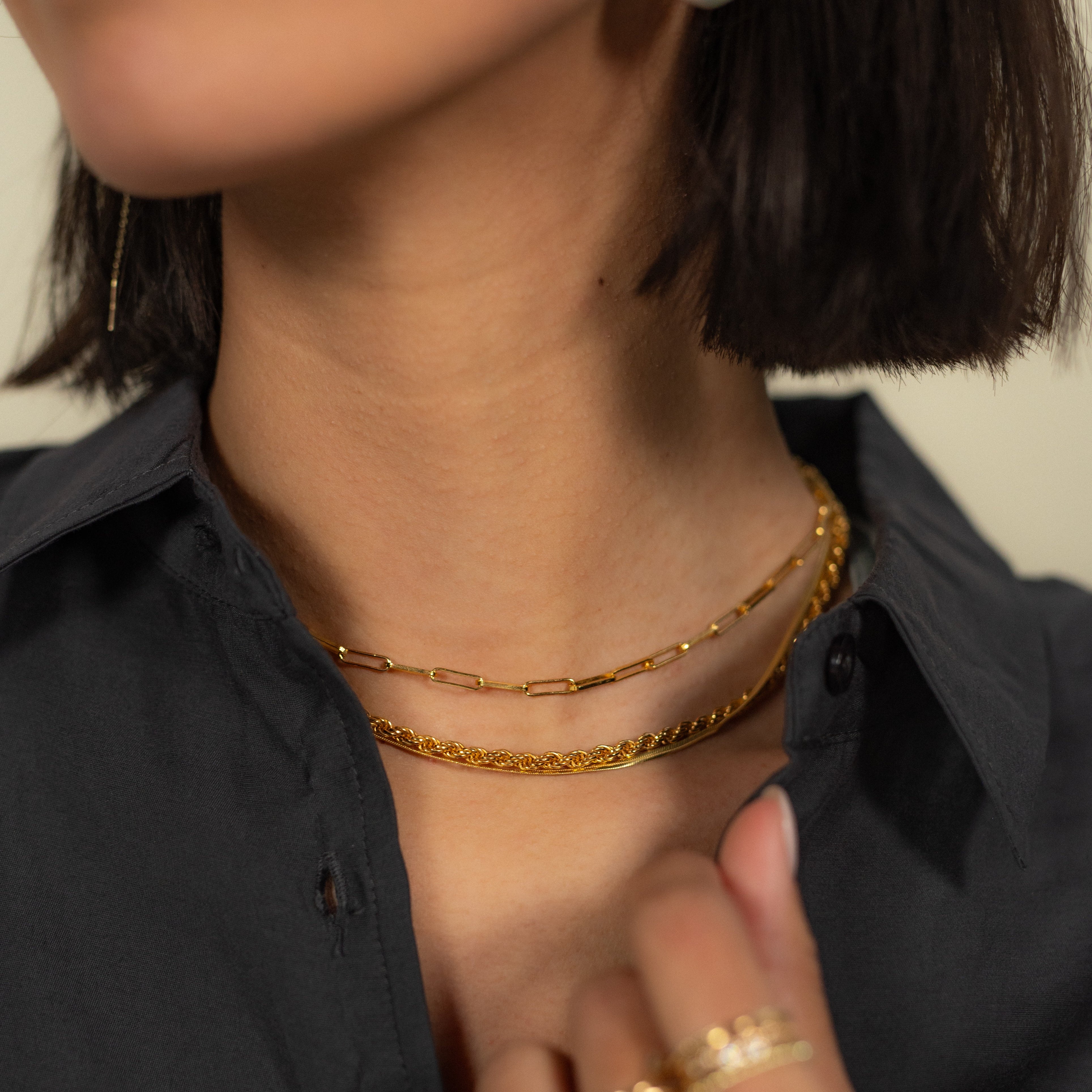 PAPERCLIP NECKLACE